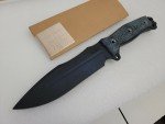 Busse Combat Hell Razor - All Blue Micarta