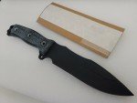 Busse Combat Hell Razor - All Blue Micarta