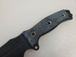 Busse Combat Hell Razor - All Blue Micarta