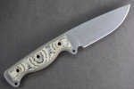 Busse Son of Badger Knife - Tanker Grey Finish