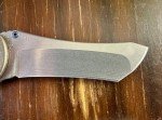 Grimsmo Norseman Knife - Bronze & Blue Honeycomb