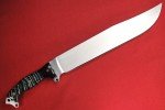 Busse Custom MOAB Knife with Green Marble Handle