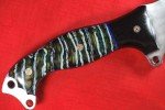 Busse Custom MOAB Knife with Green Marble Handle