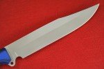 Busse Custom 4.65" Elmax Steak Knife - Blue/Black G10