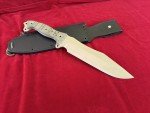 Busse Combat Fusion Battle Cry Knife with Sheath