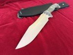 Busse Combat Fusion Battle Cry Knife with Sheath