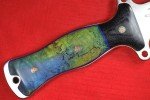 Busse Custom TGULB Satin Finish Maple Handle Knife