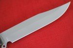 Busse Custom 4.65" Elmax Steak Knife - Olive/Black G10