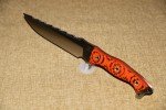 Busse Custom Urgent Fury Boar Tooth Knife