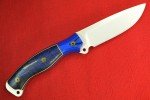 Busse Mean Street Ergo Blue G10 Knife