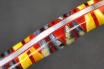 Busse Custom Mini MUK Knife with Stacked Bones