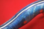 Busse Triceratops Flat Saber Knife with Maple Handle