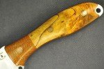 Busse Custom Elmax Saber Knife with Spalted Maple