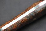 Busse Custom RadioActive Mean Street Knife - Burl Wood