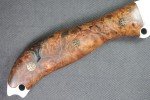 Busse Custom RadioActive Mean Street Knife - Burl Wood