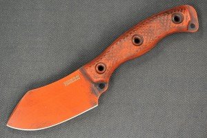 Busse Mini MUK Battle Grade Knife - Red/Black
