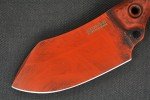 Busse Mini MUK Battle Grade Knife - Red/Black