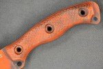 Busse Mini MUK Battle Grade Knife - Red/Black