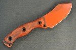 Busse Mini MUK Battle Grade Knife - Red/Black