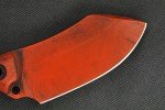Busse Mini MUK Battle Grade Knife - Red/Black
