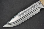 Busse Custom Hell Razor 2 Knife with Tan Handle