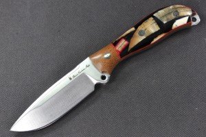 Busse Custom Mountain Duty Satin Micarta Knife