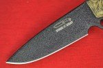 Busse Active Duty Black Crinkle Convex Blade