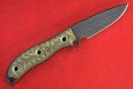 Busse Active Duty Black Crinkle Convex Blade