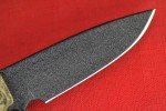 Busse Active Duty Black Crinkle Convex Blade