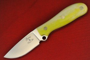 Busse Custom Game Warden - Green Giraffe Bone
