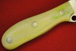 Busse Custom Game Warden - Green Giraffe Bone