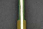 Busse Trustee Warden .175” Satin Knife with Green Canvas