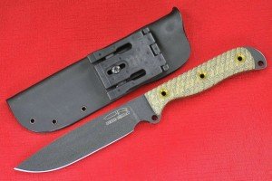 Busse Combat Satin Jack Black Canvas Knife