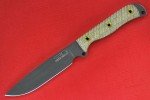 Busse Combat Satin Jack Black Canvas Knife