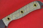 Busse Combat Satin Jack Black Canvas Knife