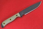 Busse Combat Satin Jack Black Canvas Knife