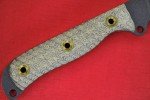 Busse Combat Satin Jack Black Canvas Knife