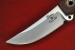 Busse Combat Trail Scalpel - Maroon Canvas Handle