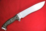 Busse Combat NMFSH Prototype Satin Blade Knife