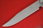 Busse Custom 4.75" Elmax Steak Knife - Black/Tan