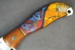 Busse Custom Mountain Duty Knife with Tan Canvas