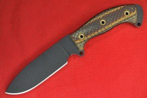 Busse Combat Natural Outlaw Ergo Knife - Black