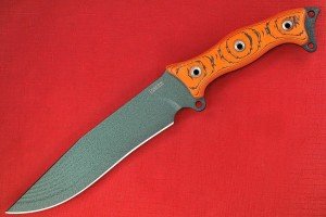 Busse Combat MOFO BG Green Blade with G10 Handle