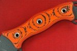 Busse Combat MOFO BG Green Blade with G10 Handle