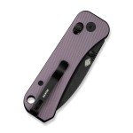 WE Knife Banter 2 Purple Aluminum Folding Knife