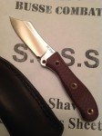 Busse Combat Trustee Warden Knife with Sheath