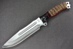 Busse Hell Razor 2 Satin Blade with Marble Handle
