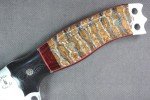 Busse Hell Razor 2 Satin Blade with Marble Handle