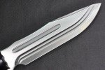Busse Hell Razor 2 Satin Blade with Marble Handle