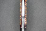 Busse Hell Razor 2 Satin Blade with Marble Handle